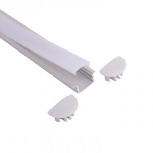 LED profile Kobi MIKRO P11NA recessed non-anodised 2m | WATTpro