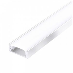 LED profils Kobi P01 virsapmetuma balts 1m ar matētu difuzoru | WATTpro