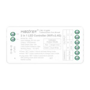 Receiver MiBoxer SW2 (FUT035W+) for LED strips, MONO/CCT, WiFi, 12 A