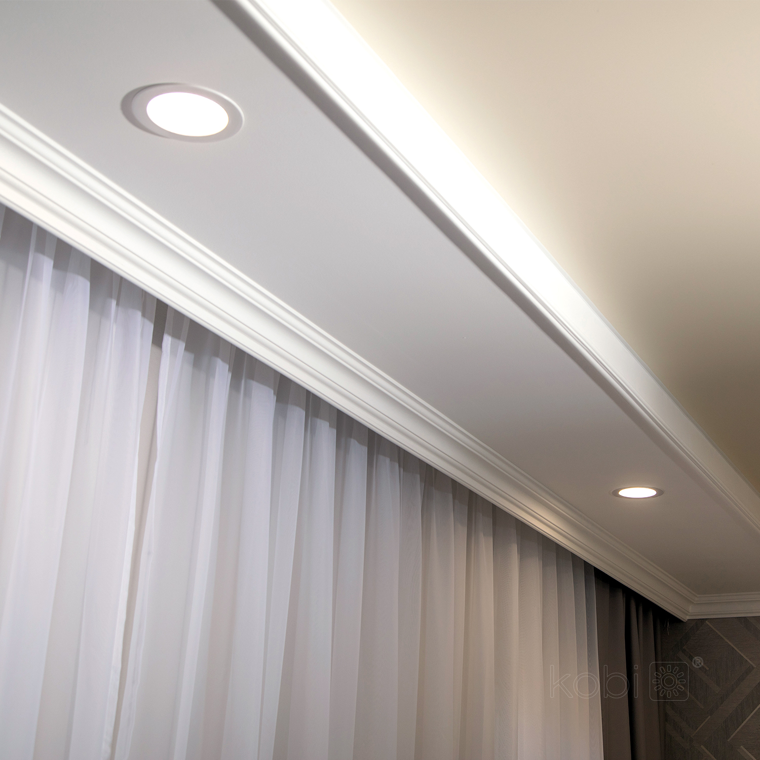 Recessed luminaire Kobi NEXEYE NE1 15 W 4000 K IP44