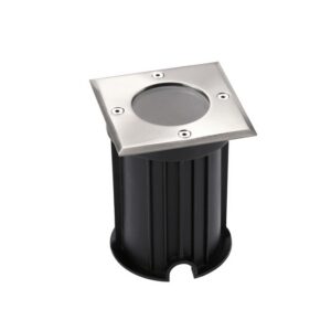 Recessed outdoor ground luminaires