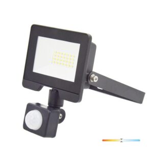 LED floodlight Kobi MHC 20 W 4000 K IP54, black