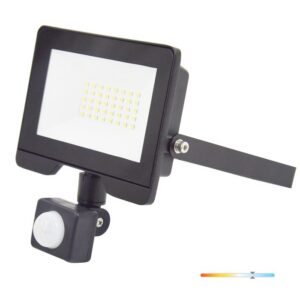 LED floodlight Kobi MHC 30 W 6500 K IP54, black