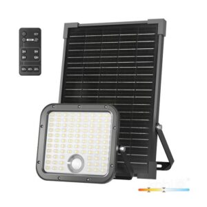Solar floodlight Kobi MHCS CCT with motion sensor