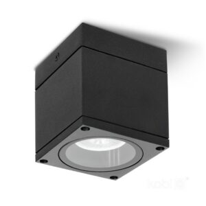 Garden light Kobi QUERK 1 GU10 IP54, black, without bulb