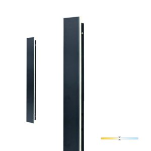 Facade wall light Kobi MIRANA LED 12 W 60 cm 4000 K IP44, black