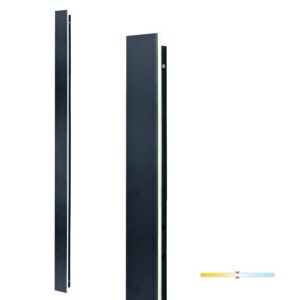 Facade wall light Kobi MIRANA LED 25 W 120 cm 4000 K IP44, black