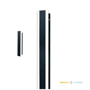 Facade wall light Kobi MIRANA S LED 8 W 30 cm 4000 K IP44, black