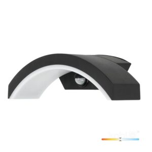 Garden wall light Kobi OME LED 10 W 4000 K IP54, black