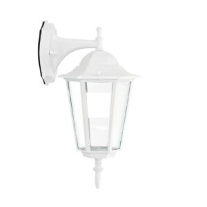 Garden wall light Kobi LO4102 E27 IP54, white, without bulb