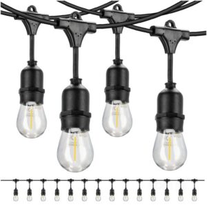 LED string lights Kobi MIMOSA SET 20m 20xE27 (20W)