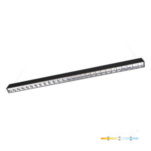 Linear luminaire Kobi KOLINE K2 30 W adjustable (CCT) UGR<19, black