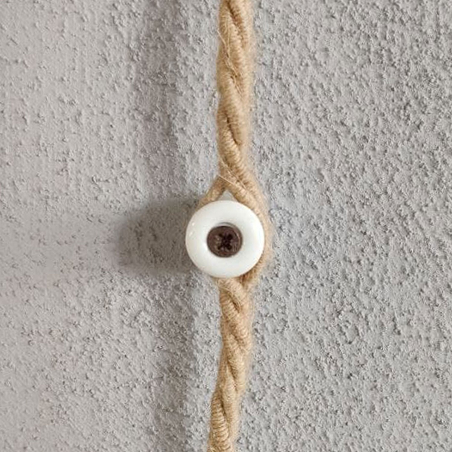 Porcelāna izolators sienas sistēmai 18 mm, 2 gab., balts