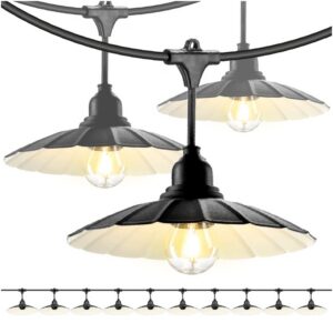 String lights set Kobi CRETE 10m + cable 10m + 10x lampshade M1