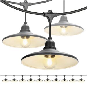 String lights set Kobi CRETE 10m + cable 10m + 10x lampshade M2