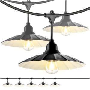 String lights set Kobi CRETE 5m + cable 10m + 5x lampshade M1