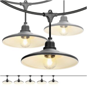 String lights set Kobi CRETE 5m + cable 10m + 5x lampshade M2