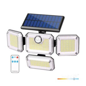 Solar floodlight Kobi GLOW G2 2 6500 K with motion sensor