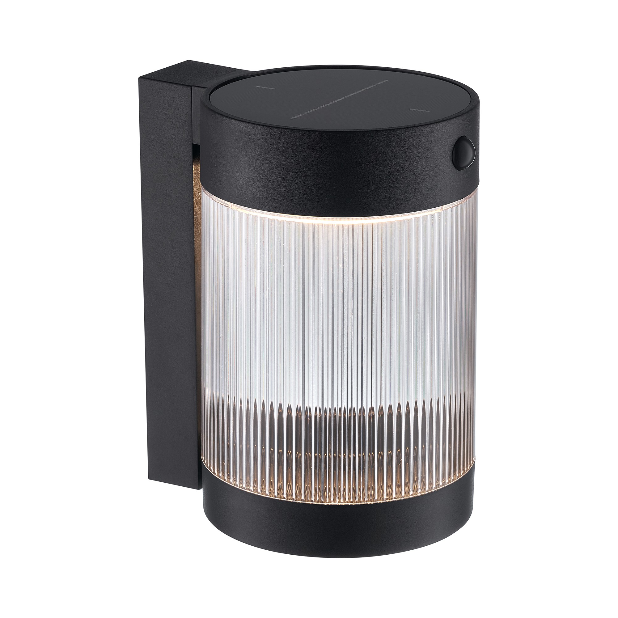 Outdoor wall lamp Coupar Solar - Nordlux (black)