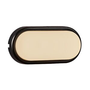 Outdoor wall lamp Cuba Outdoor Energy Oval - Nordlux (black)