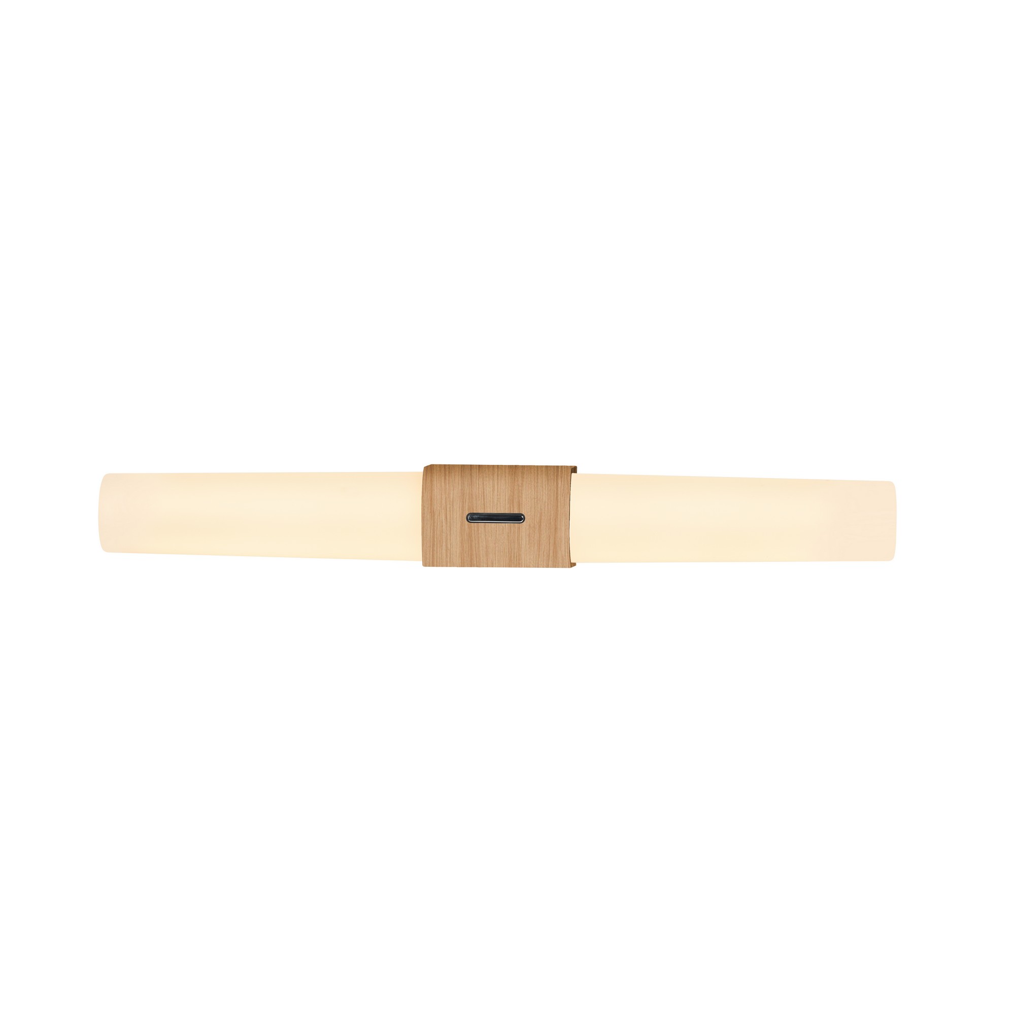 Wall lamp Helva Double Basic - Nordlux (wooden foil)