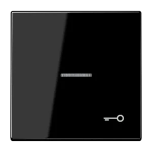 Jung Rocker with symbols and illuminated window LS 990, black