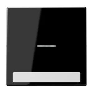 Jung Rocker with illuminated window LS 990, black