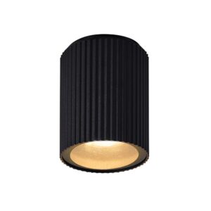 Outdoor ceiling lamp Kyklop Ripple - Nordlux (black)