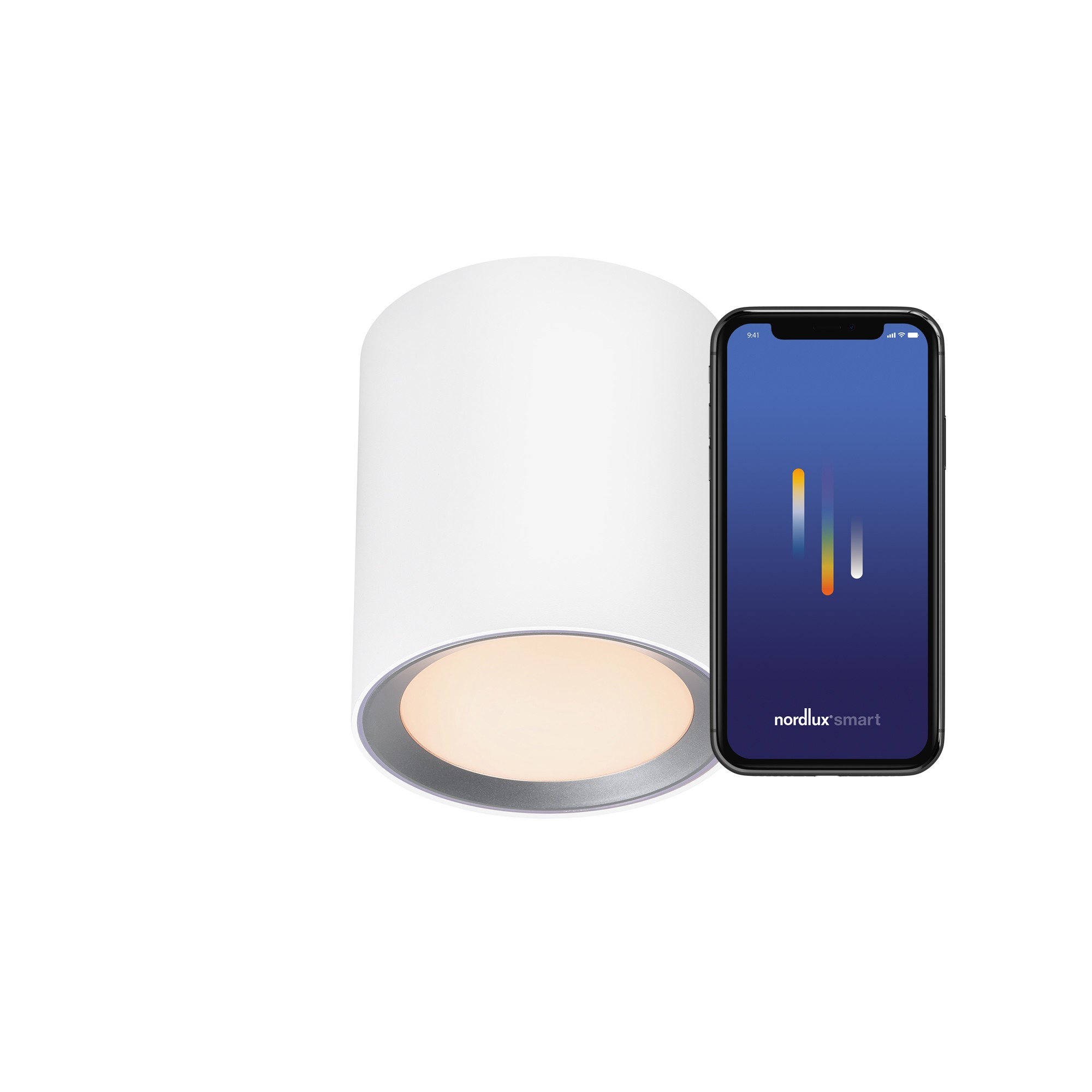 Ceiling lamp Landon Smart Long - Nordlux (white)