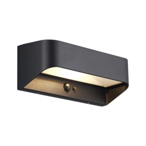 Outdoor wall lamp Marcellio Solar - Nordlux (black)