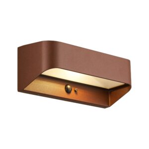 Outdoor wall lamp Marcellio Solar - Nordlux (brown)