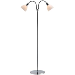 Floor lamp Ray Double - Nordlux (chrome)