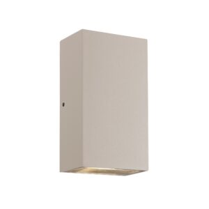 Outdoor wall lamp Rold Flat - Nordlux (sand-coloured)