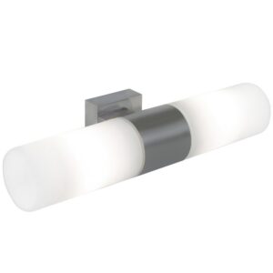 Wall lamp Tangens Double - Nordlux (matt steel)