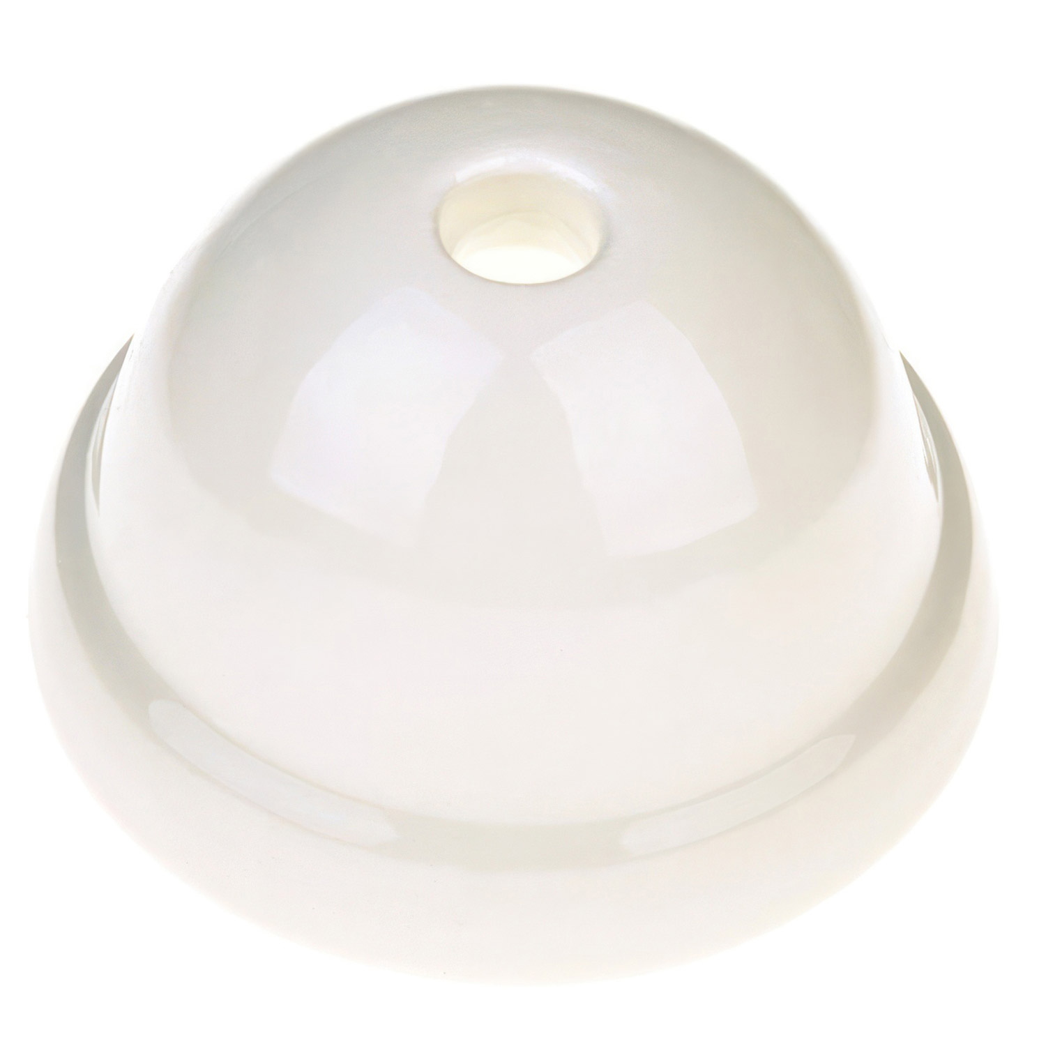 Ceramic mini ceiling socket Creative Cables, white