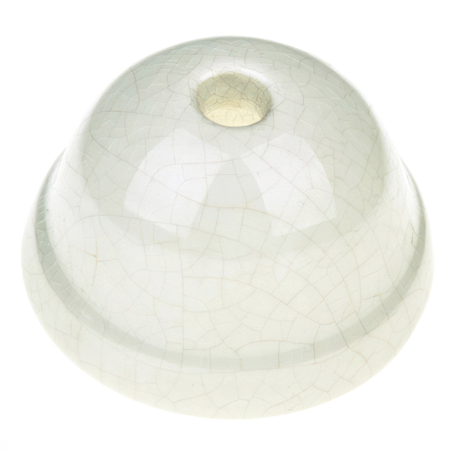 Ceramic mini ceiling socket Creative Cables, crackle effect