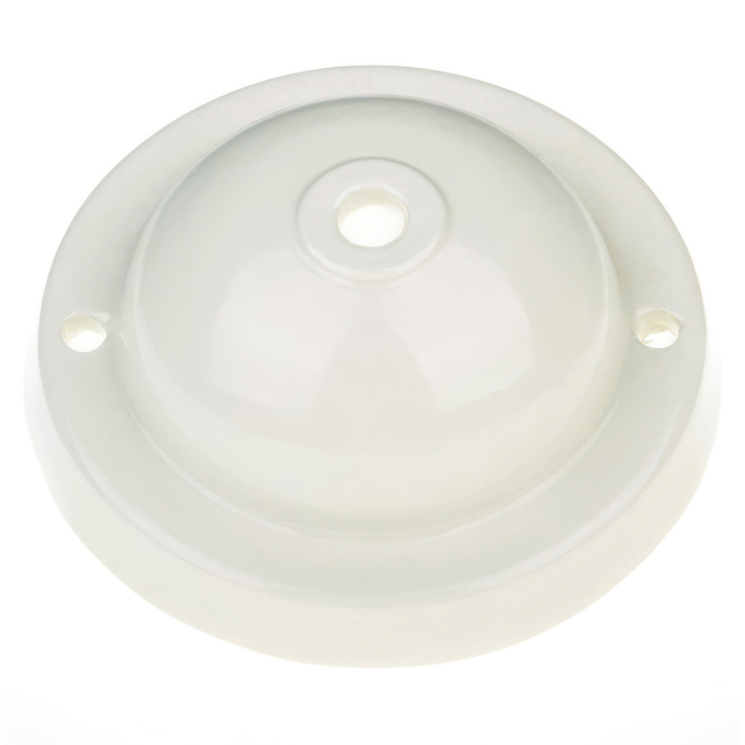 Ceramic ceiling socket Creative Cables, white