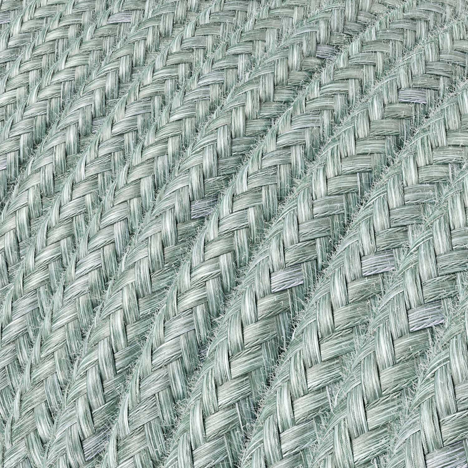 Textile cable Creative Cables, cotton blue haze, 3-core