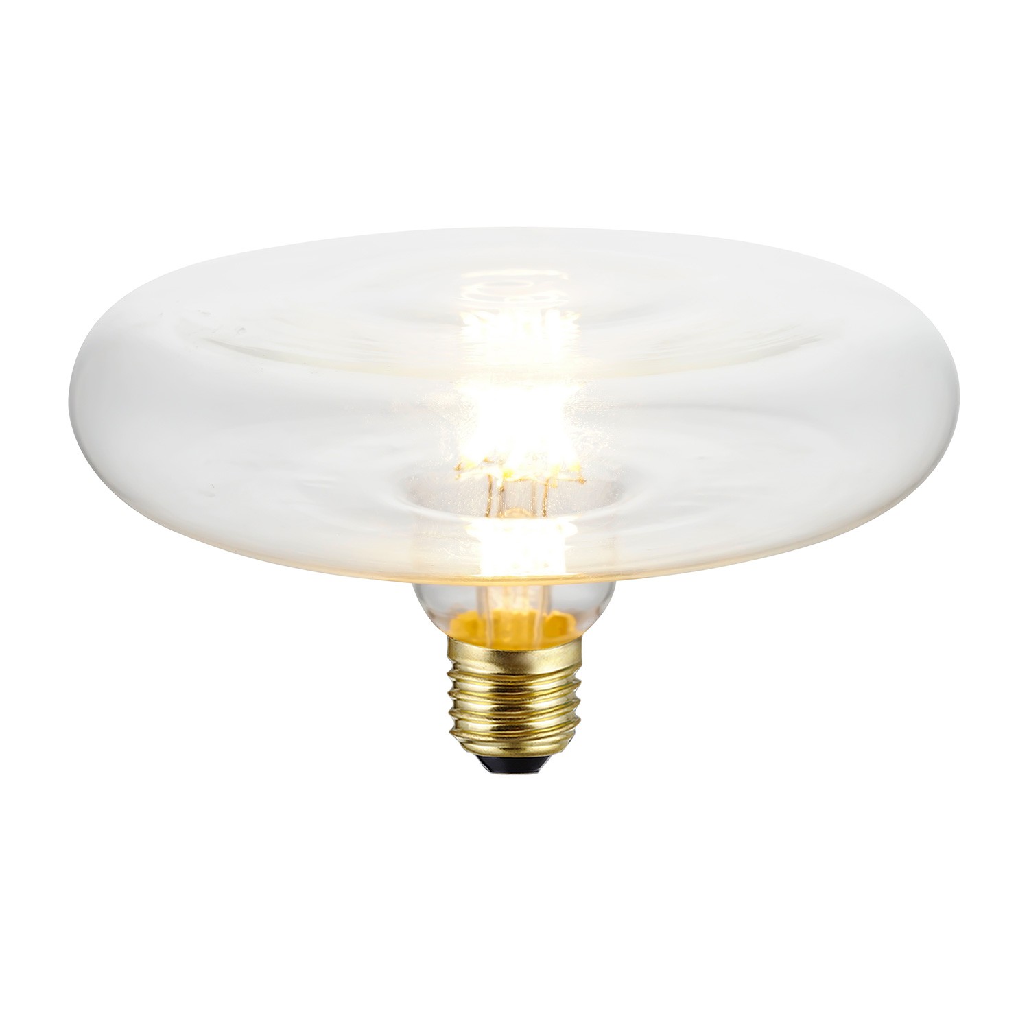 LED bulb Creative Cables decorative, transparent, 6W 2700K E27