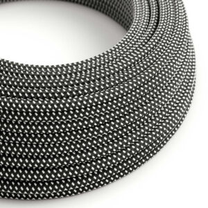 Textile cable Creative Cables, glossy 3d starry sky, 3-core