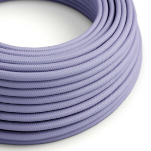 Textile cable Creative Cables, glossy lavender, 3-core