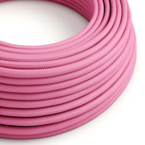 Textile cable Creative Cables, glossy pink fuchsia, 3-core