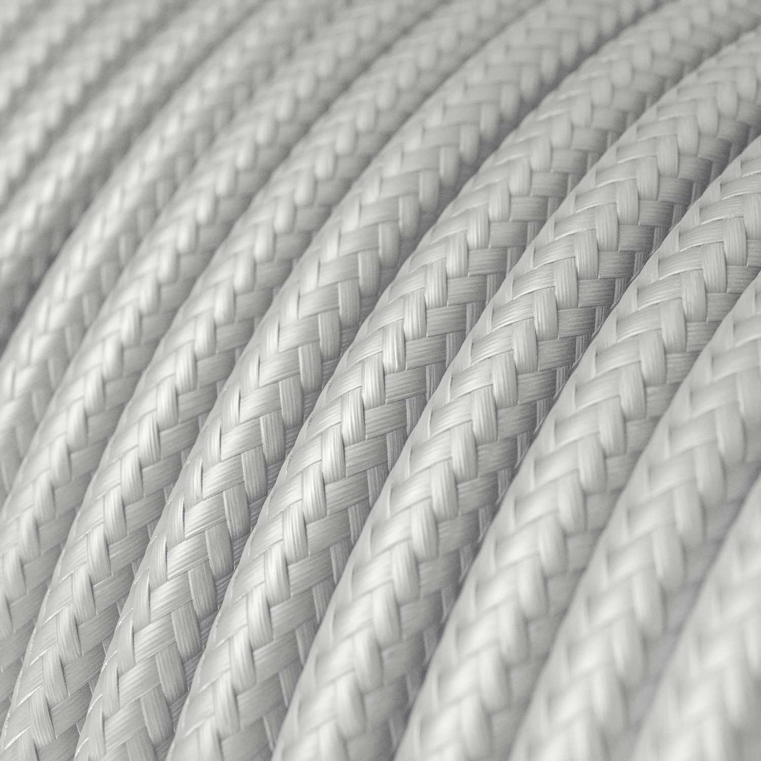 Textile cable Creative Cables, Silver (3-core)