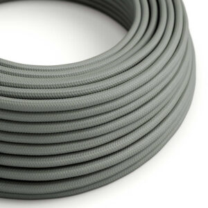 Textile cable Creative Cables, glossy smoky grey, 3-core