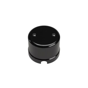 Porcelain distribution box Creative Cables, black
