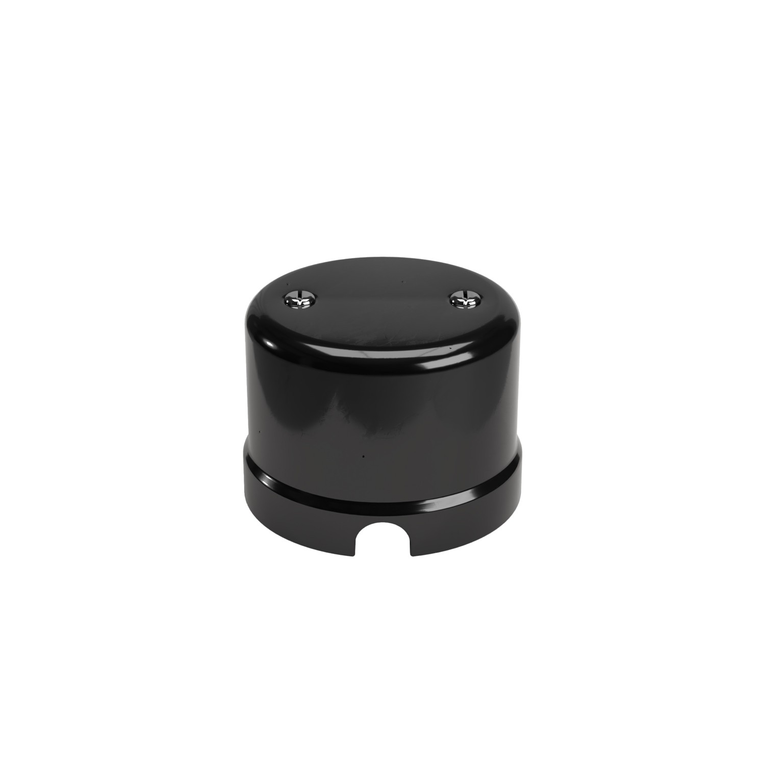 Porcelain distribution box Creative Cables, black