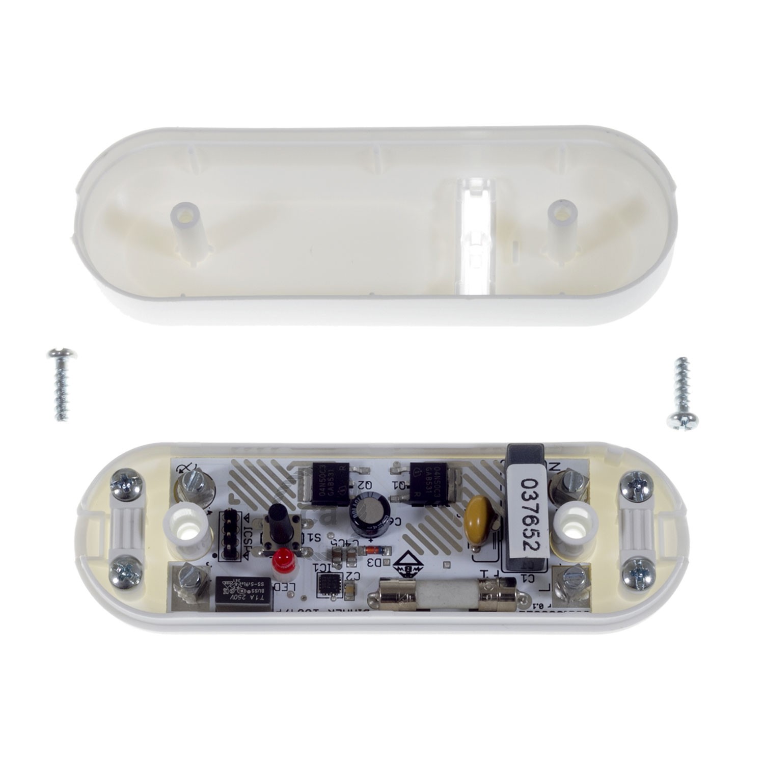 Dimmer with included switch Creative Cables, white