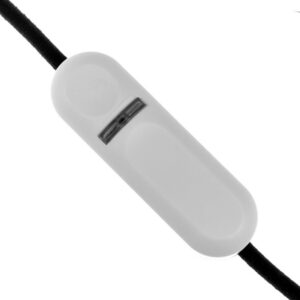 Dimmer with included switch Creative Cables, white