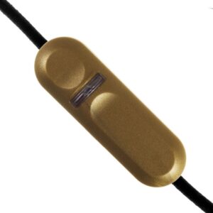 Dimmer with included switch Creative Cables, gold