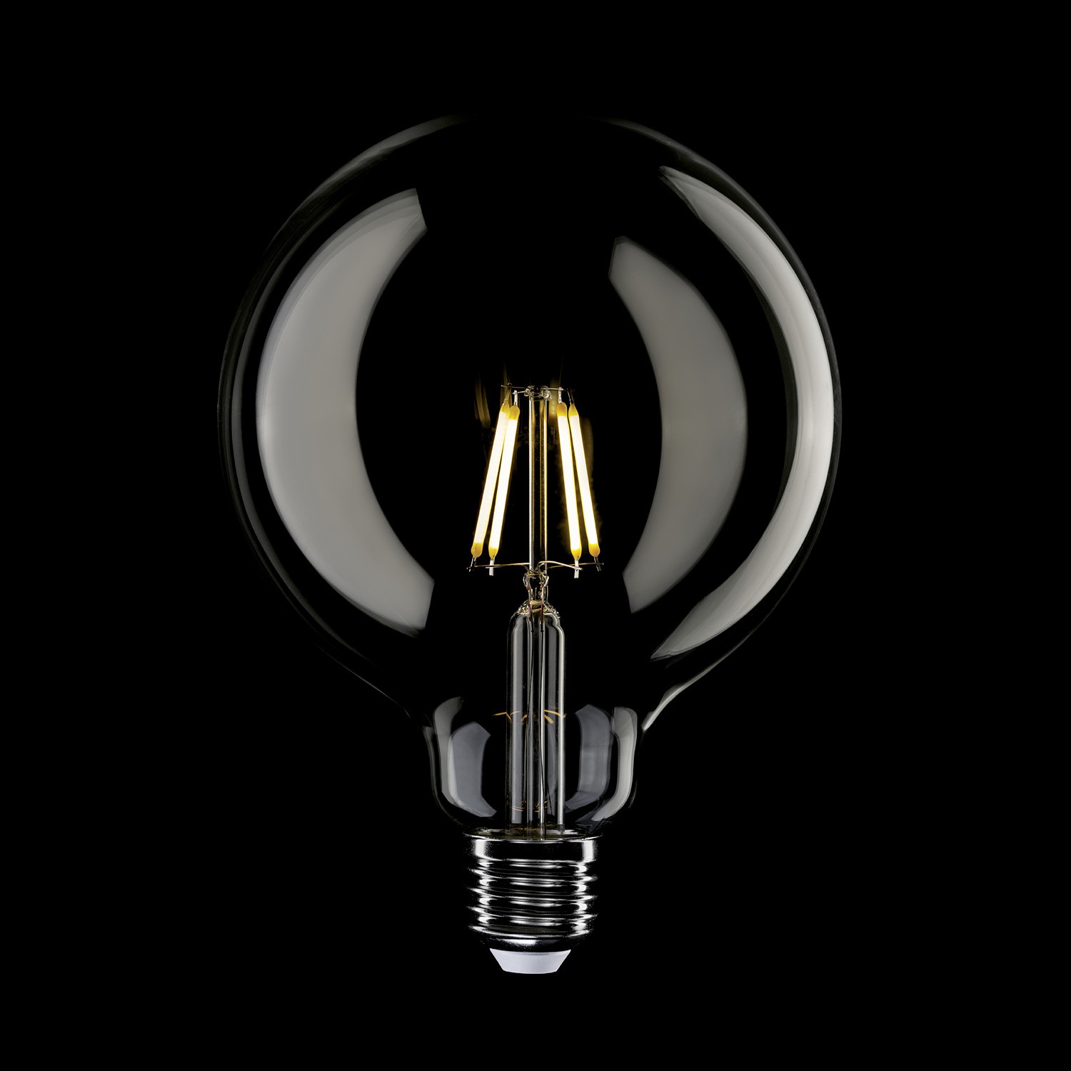 LED bulb Creative Cables ball, transparent, 4W 2700K E27
